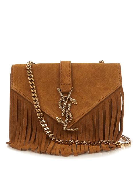 ysl cross body men|YSL suede crossbody.